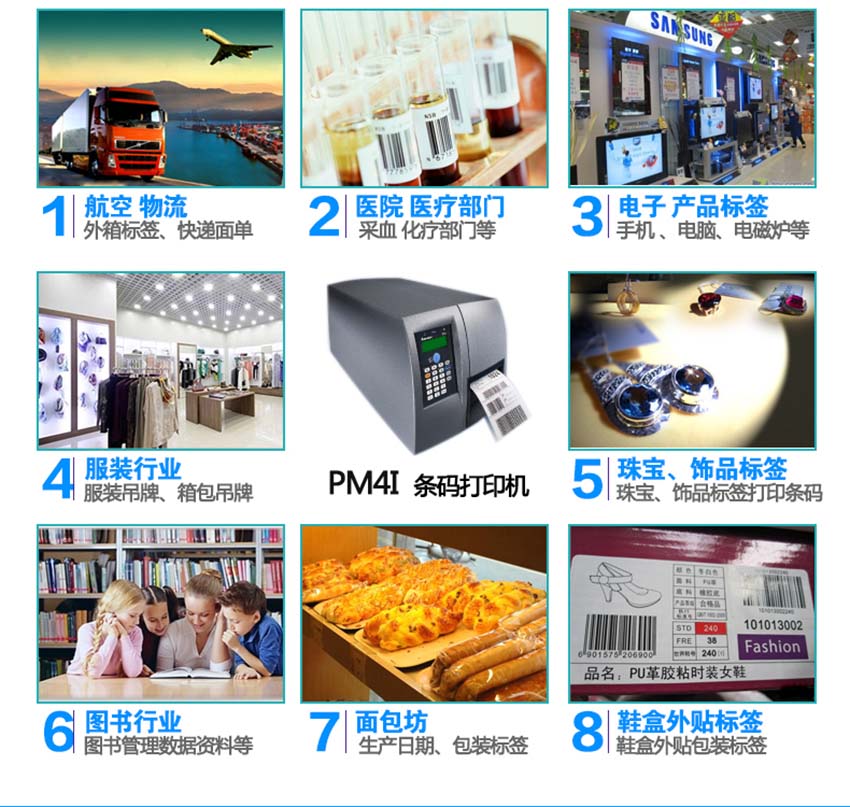 Honeywell PM4I條碼打印機(jī)應(yīng)用場景