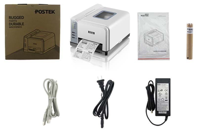 博思得POSTEK Q8條碼標簽打印機標配